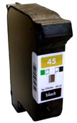 HP 45  Compatible Black Ink Cartridge   51645A   