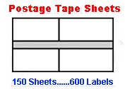 Pitney Bowes 620-9 Postage Meter Label Tapes (600 Labels)