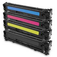 HP 128A (CE320A-CE323A) Color Toner for CP1525 ...