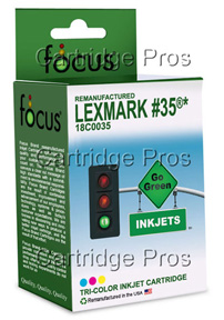 Lexmark 35 Color Ink Cartridge	 (18C0035)