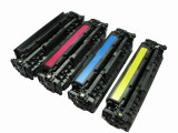 HP 304A Color Toner Cartridges for CP2025 and C...