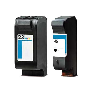 HP 45  and HP 23 Ink Cartridges