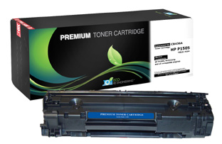 Pack de 2 cartuchos de tóner láser para HP LaserJet M1120/M1520/M1522 MFP Prestige Cartridge CB436A/36A negro