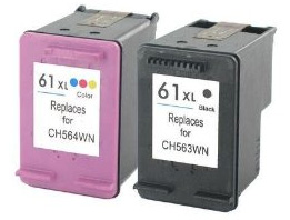 HP 61 and  61XL Inkjet Cartridges