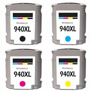 HP 940XL Replacement Ink Cartridge for Officejet Pro 8000 and 8500