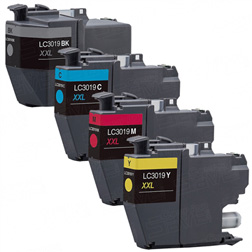 Brother LC3017 / LC3019 Super High Yield XXL Ink cartridges