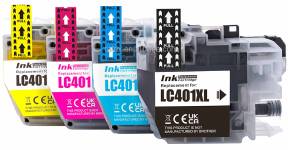  Ink Cartridge for Brother LC421XLBK LC421XLC LC421XLM LC421XLY  High Yield,Compatible for Brother J1050DW J1010DW J1140DW Printers Yellow :  Office Products