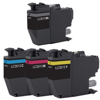 Brother LC3013 / LC3011 High-Yield Ink Cartridges