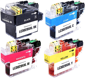 Brother LC3029 Super High Yield XXL Ink cartridges