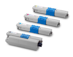 Okidata C530, MC561, MC950 High Yield Color Toner Cartridges