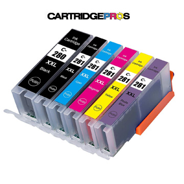 Canon PGI-280XXL & CLI-281 XXL Compatible Ink Cartridges
