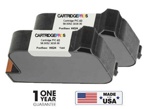 Ink Cartridge Set for FP PostBase 20, 30, 45, 65, 85 ; PIC40 PIC10