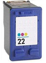 HP 22 Color Ink Cartridge C9352AN