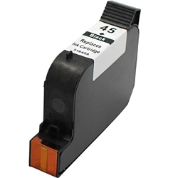 HP 45 Black Ink Cartridge  Replacement 51645A   