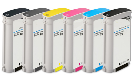 HP 72 Series Ink Cartridges