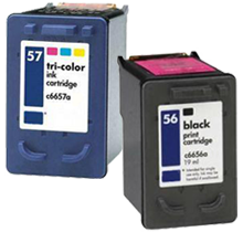HP 56  and HP 57 Ink Cartridges