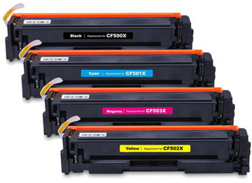 HP 202X / 202A High Yield Toners for LaserJet Pro M254, M281 series