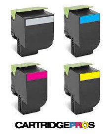 LEXMARK CS510DE TONER CARTRIDGES , 701HK