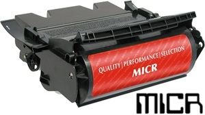 Lexmark T640, T642, T644 High Yield MICR Toner Cartridge, 64015HA MICR