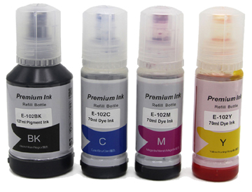 EPSON T502120-S COMPATIBLE INK BOTTLES - T502