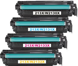 HP 213X High Yield Color Toner series